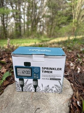 Tiffcofio Water Sprinkler Timer.  New In Box. Lawn Care.